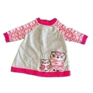 Gymboree Owl Knit Sweater 0-3 months